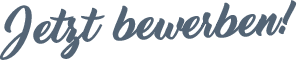Text: Jetzt bewerben!