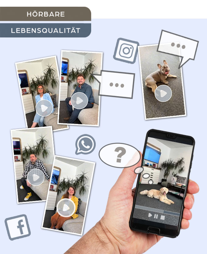 Mobiler Banner Videos in Social Media